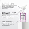 Medik8 skincare serum bottle with features highlighted on a white background