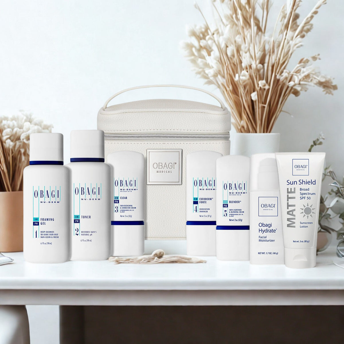 Obagi Nu-Derm Rx Transformation System for Normal to Dry Skin seven-product set