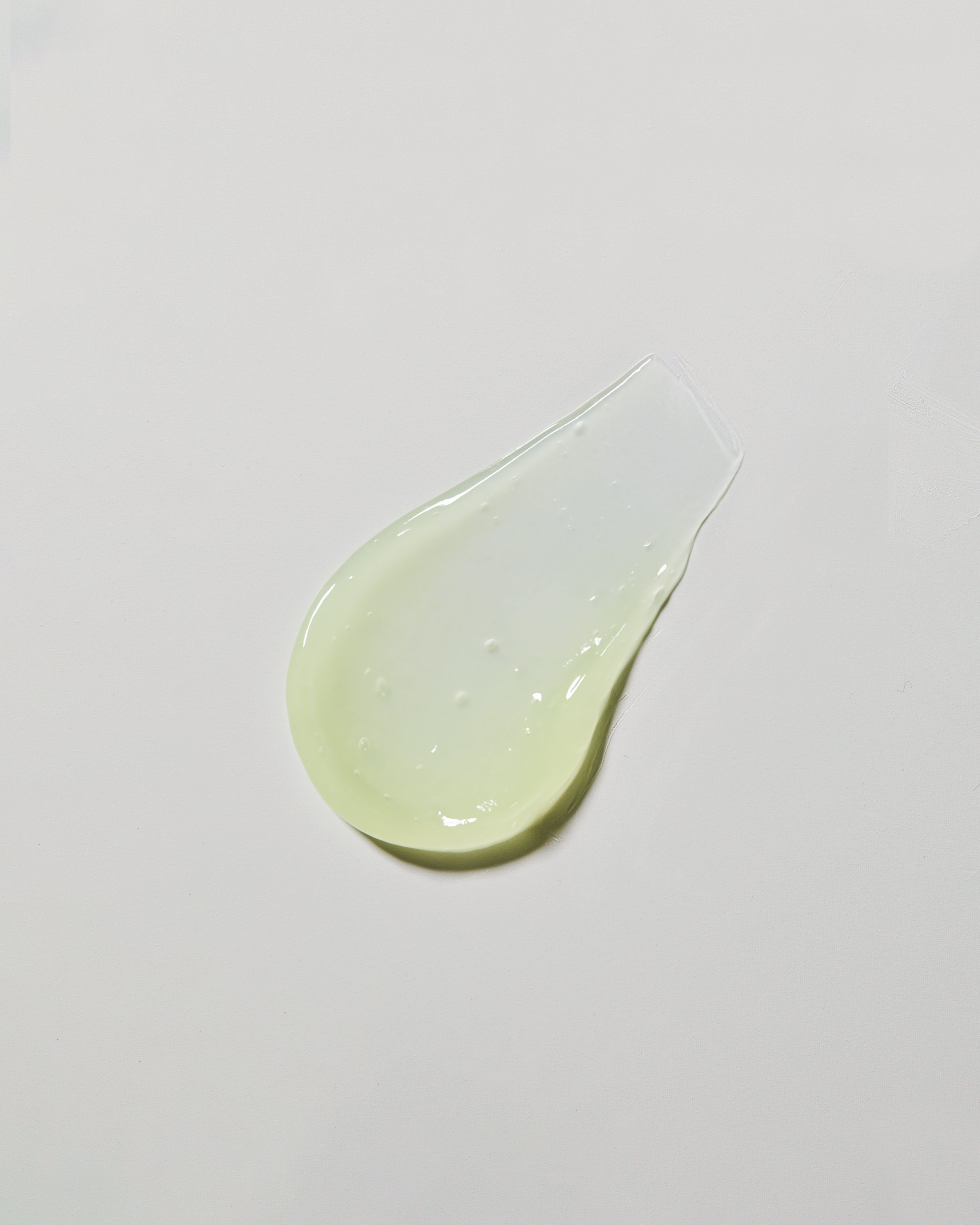 Obagi gel smear on a light gray background