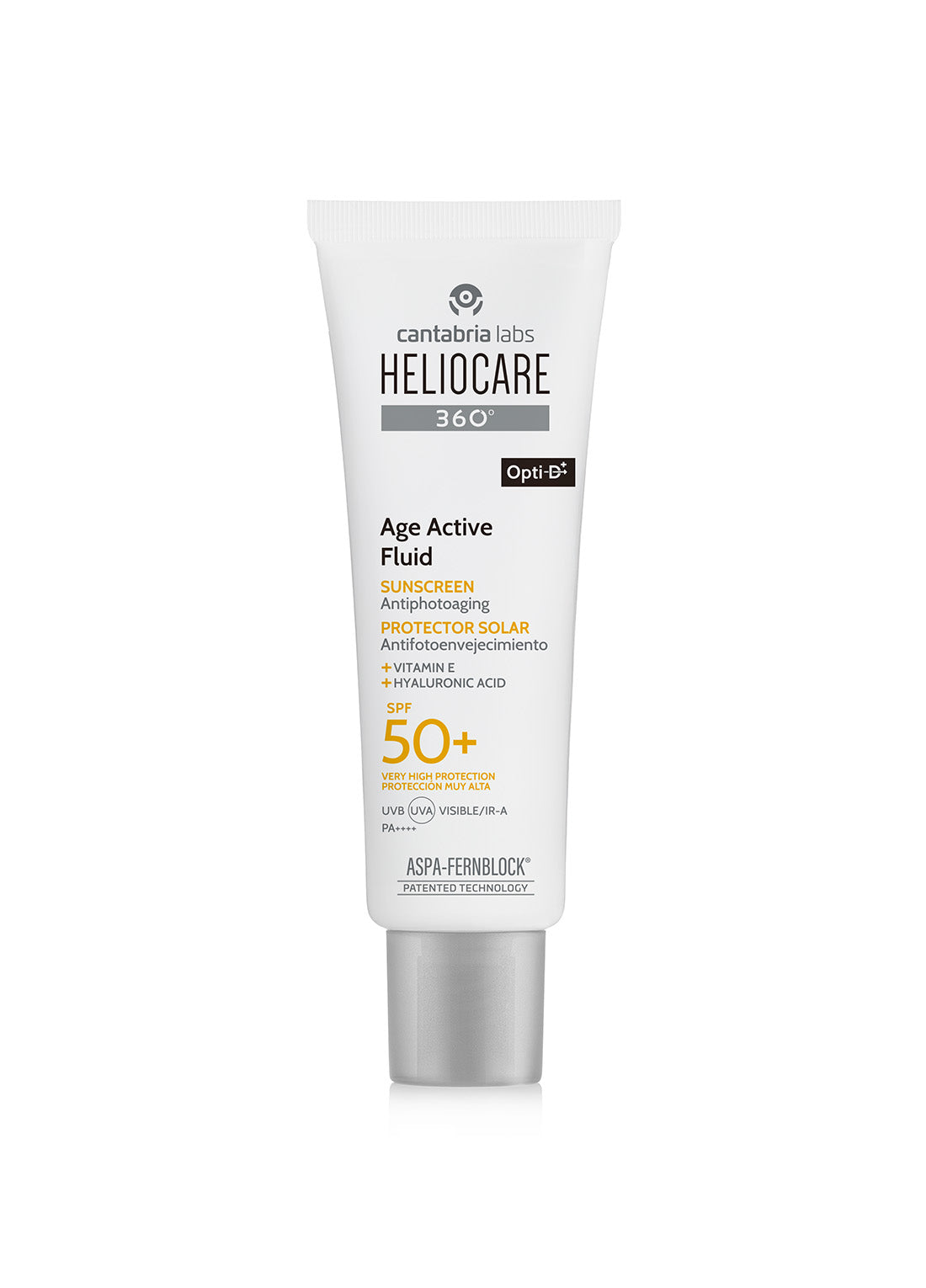 Heliocare 360° Age Active Fluid SPF50+ 50ml tube